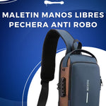 Maletin Manos Libres Pechera Anti Robo