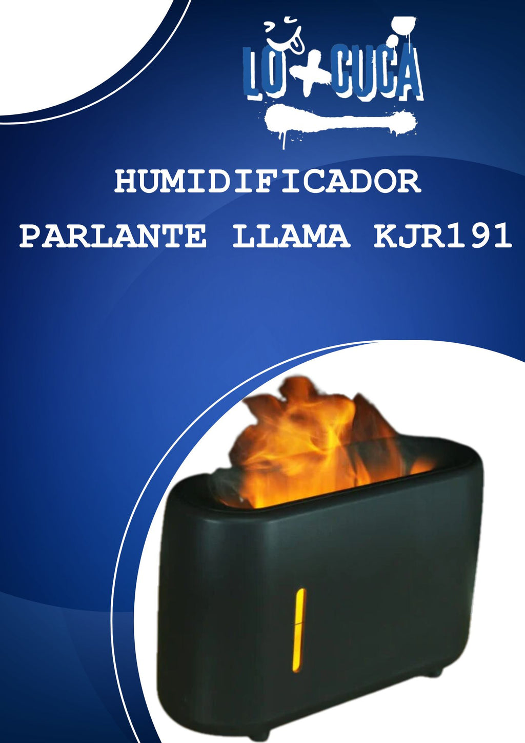 Humidificador parlante Llama Kjr 191