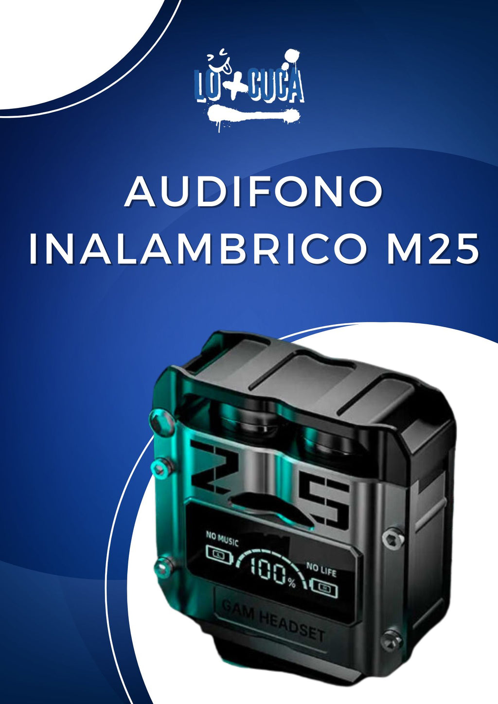 Audifono Inalambrico M25