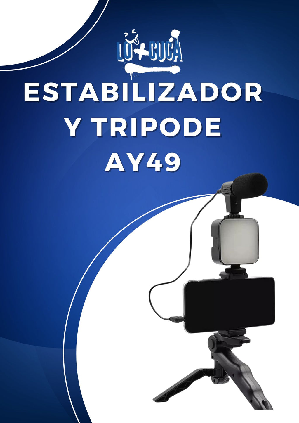 Estabilizador Y Tripode Ay49 Con Control