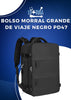 Bolso Morral Grande De Viaje Negro